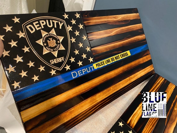 Suffolk County Sheriff Thin Blue Line Flag