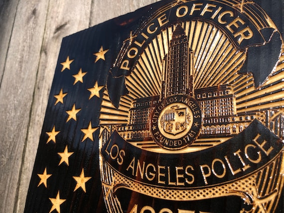 LAPD Thin Blue Line Flag