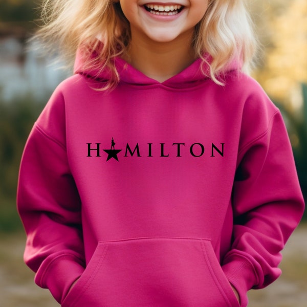Hamilton Hoodie, Musical Theatre Gift, An American Musical, Alexander Hamilton, Hamilton Musical, Broadway Hamilton, Adult and Kids Hoodie