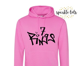 7 Rings Sweatshirt Etsy