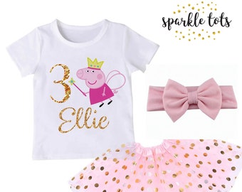 peppa pig birthday girl dress