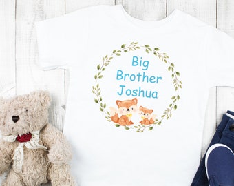 Big brother t-shirt, Big Brother shirt, little brother matching t-shirt or baby grow, little brother gift, little brother big brother outfit