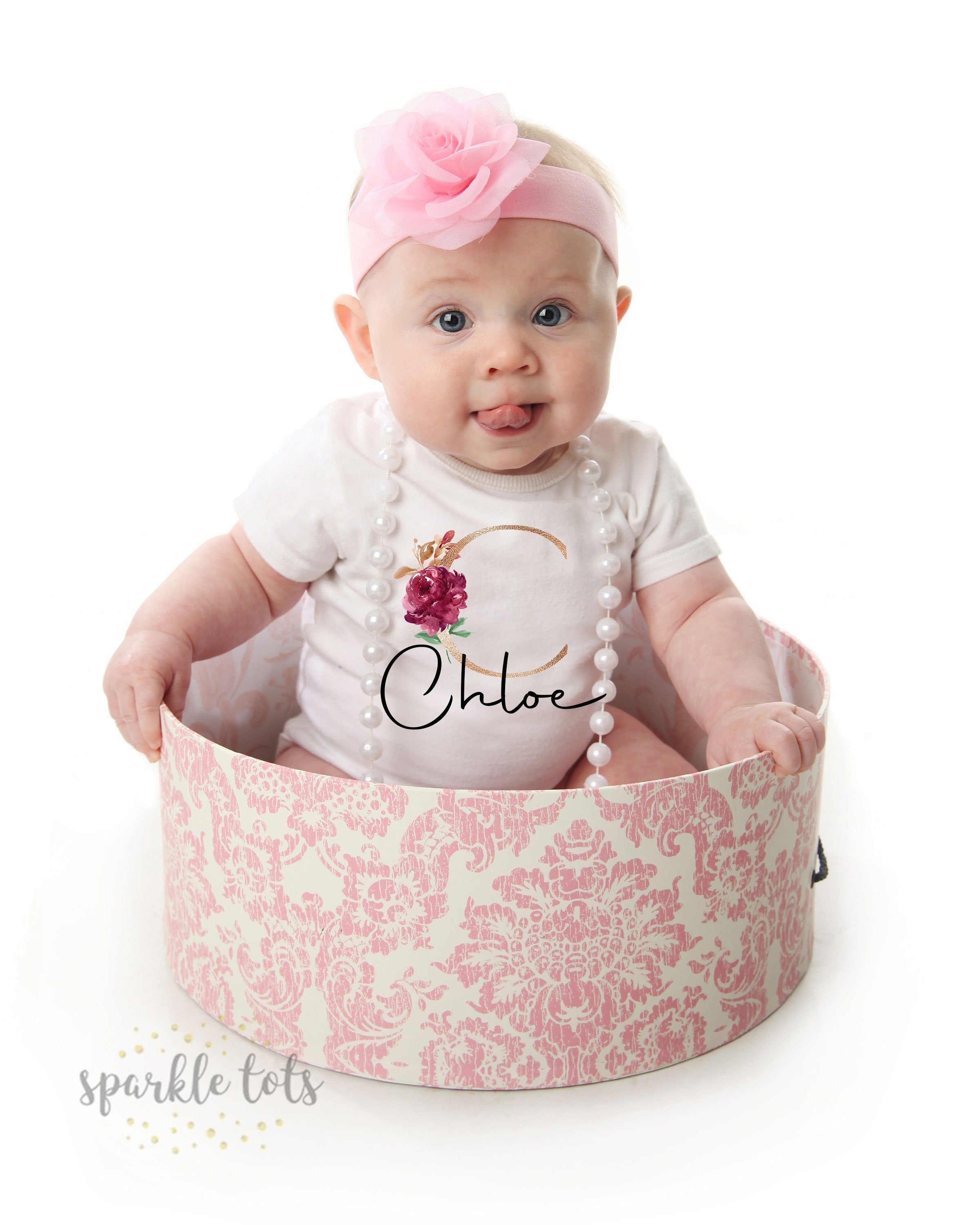 Personalised Baby Grow Personalised Baby Girl Gift Custom Etsy UK