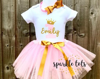 1er Tutu D Anniversaire Etsy