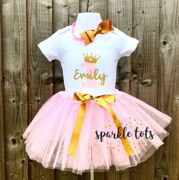 Tenue de bébé fille 1er anniversaire, tenues tutu 1er anniversaire