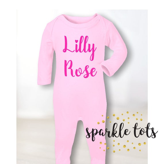 personalised baby clothes
