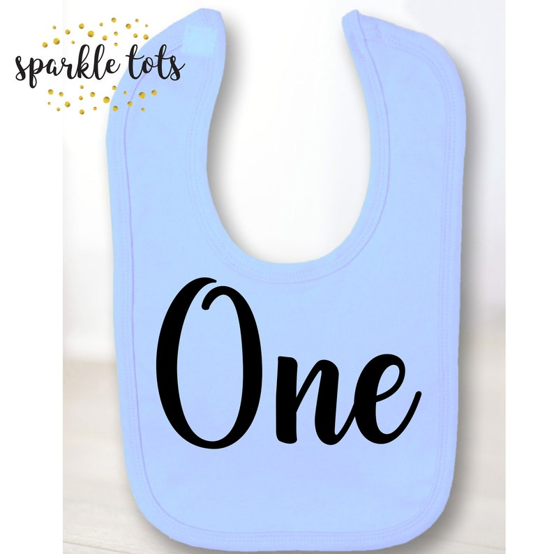 1st birthday bib boy