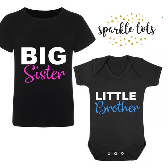 etsy big sister little brother outfits