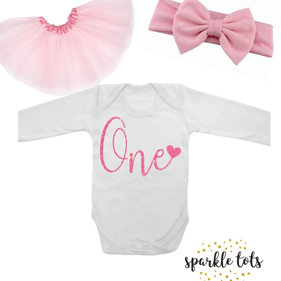 first birthday vest girl