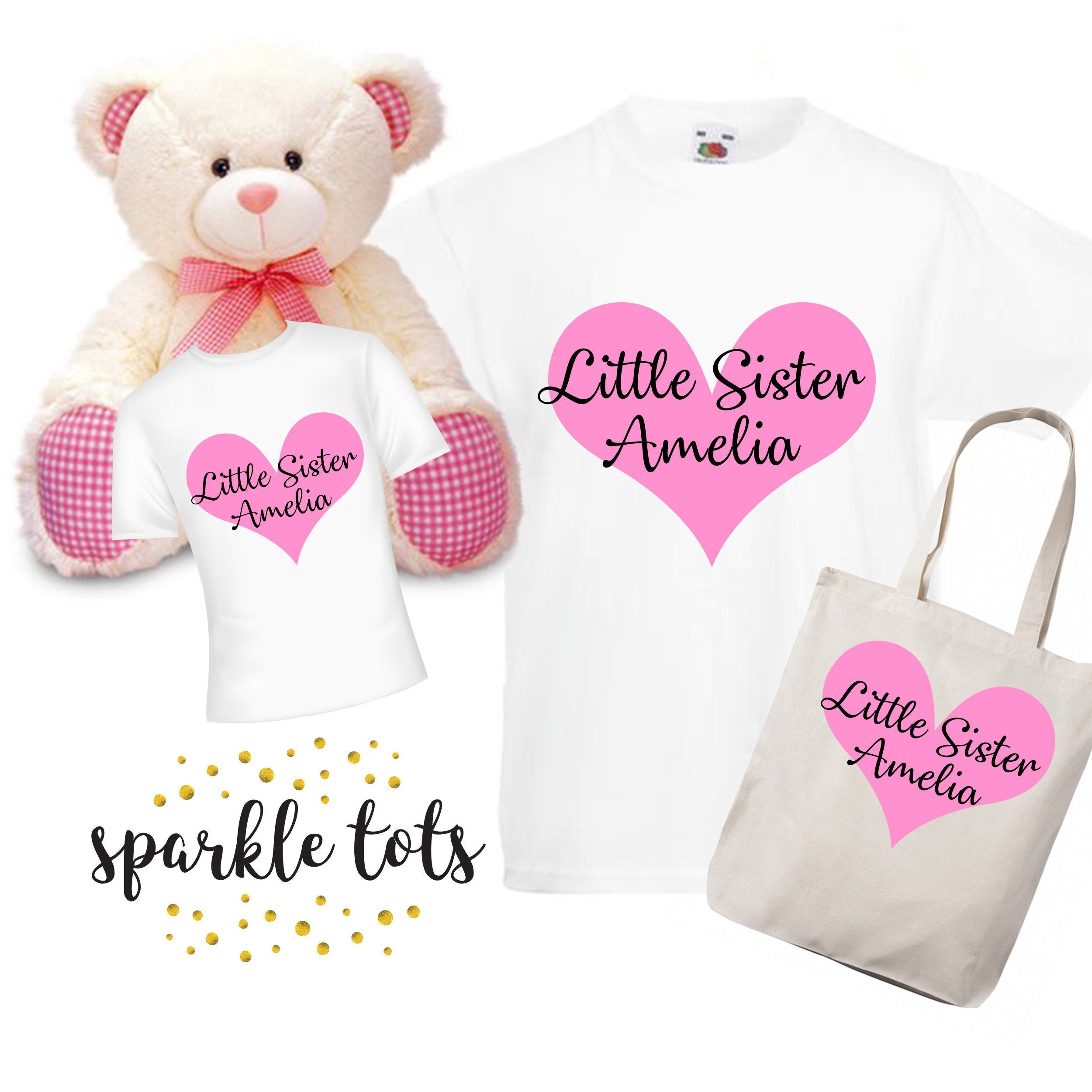 Little Sister Gift Baby shower gift newborn baby gift new Etsy