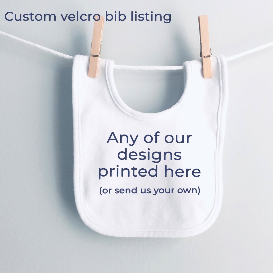 Personalised Custom Baby Bib, Baby Bib, Custom Bib, Personalised Bib ...