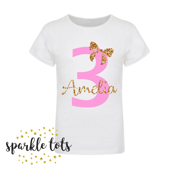 Pink birthday shirts Clearance