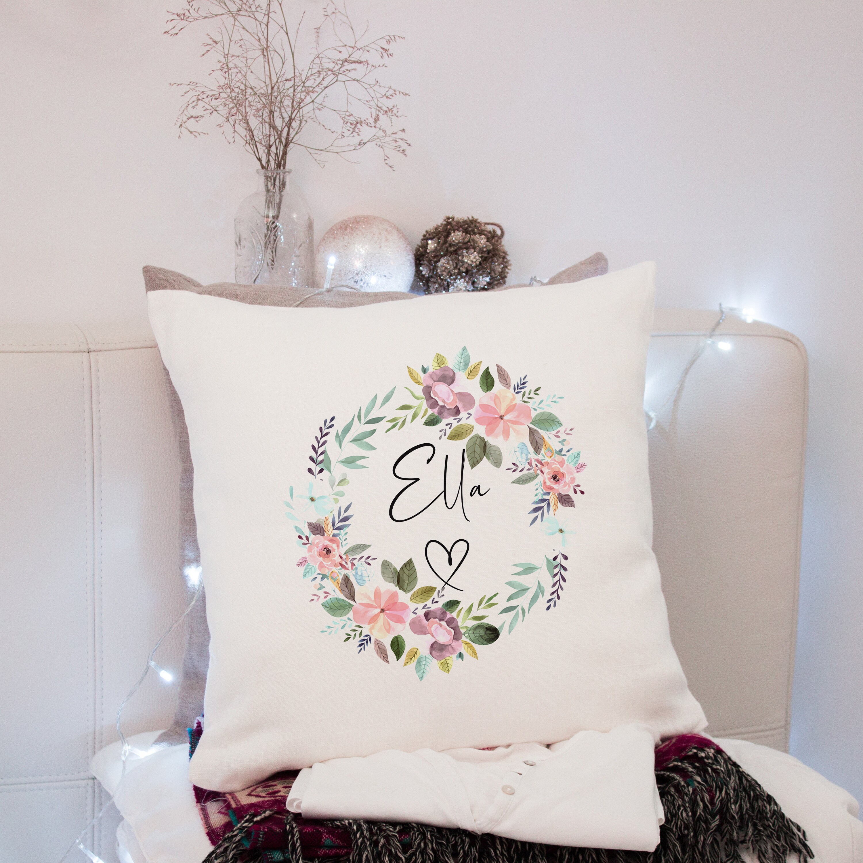 Almohada personalizada para ni as cojines con nombre personalizados regalos personalizados para ella cumplea os de ni as regalos para beb s