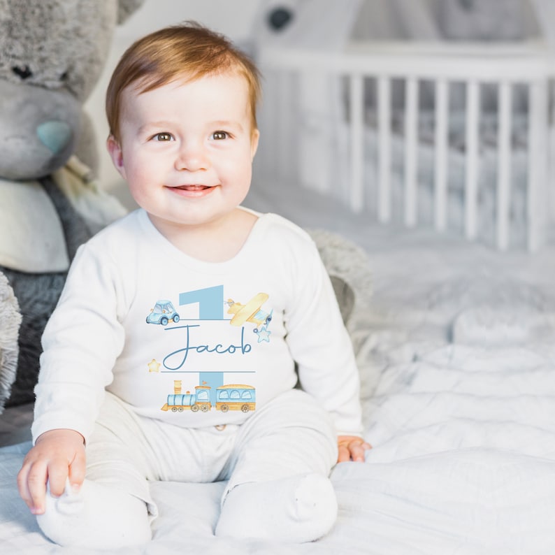 first birthday romper boy