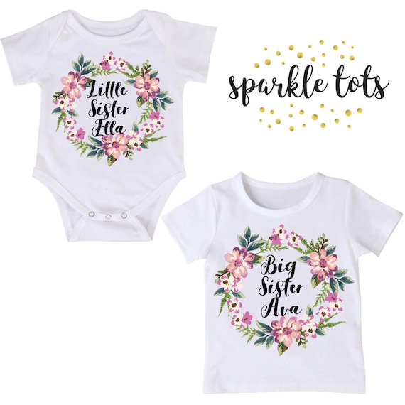 big sister baby shower outfits