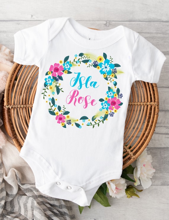 Baby Girl Gift Baby Girl Clothes Personalised Baby Clothing