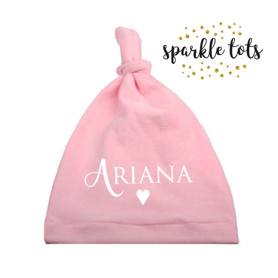 personalised newborn hat