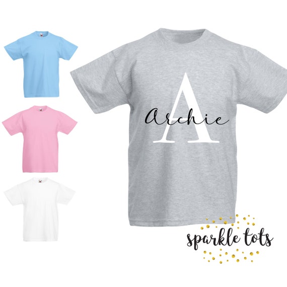 Monogrammed Shirts Uk Monogram T Shirt Custom T Shirts