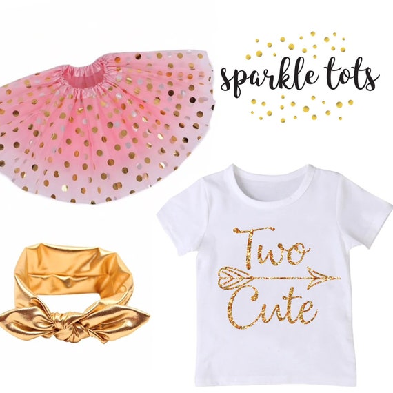 two cute birthday outfit