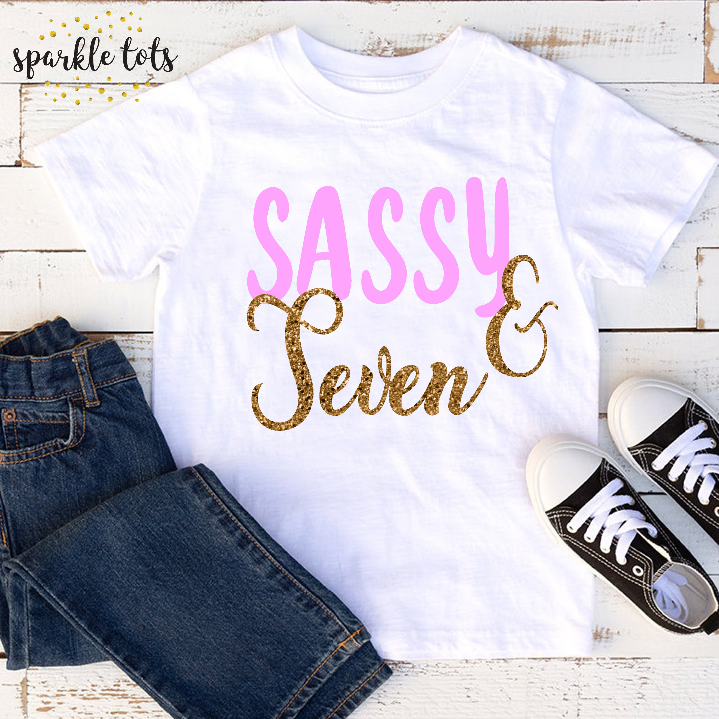 Seven Birthday Shirt 7th Birthday Girl Seven Birthday Gift 7