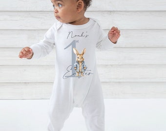 Easter Babygrow, 1st Easter, My First Easter, Babies first Easter sleepsuit, Easter baby outfit, New baby gift