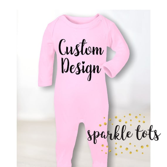 custom baby romper