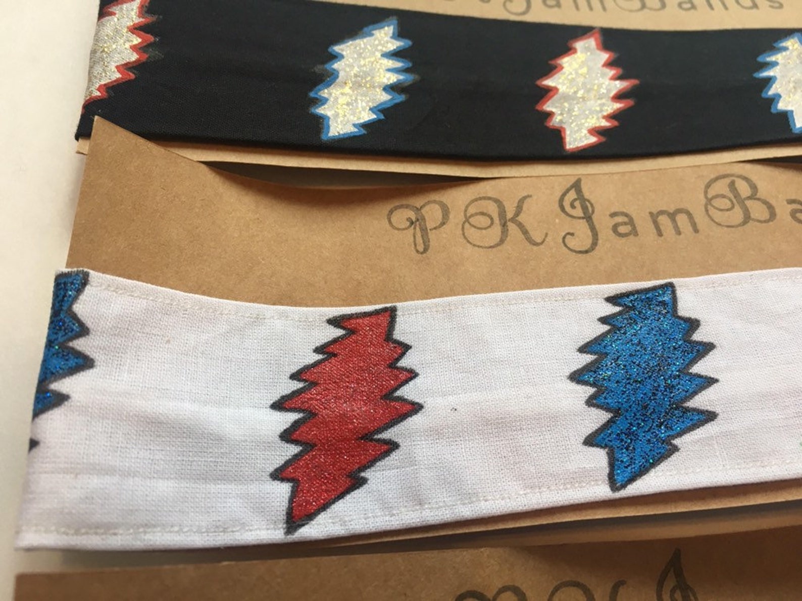 Lightning Bolt Headband Etsy