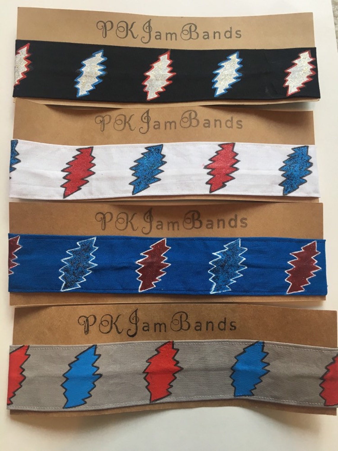 Lightning Bolt Headband Etsy