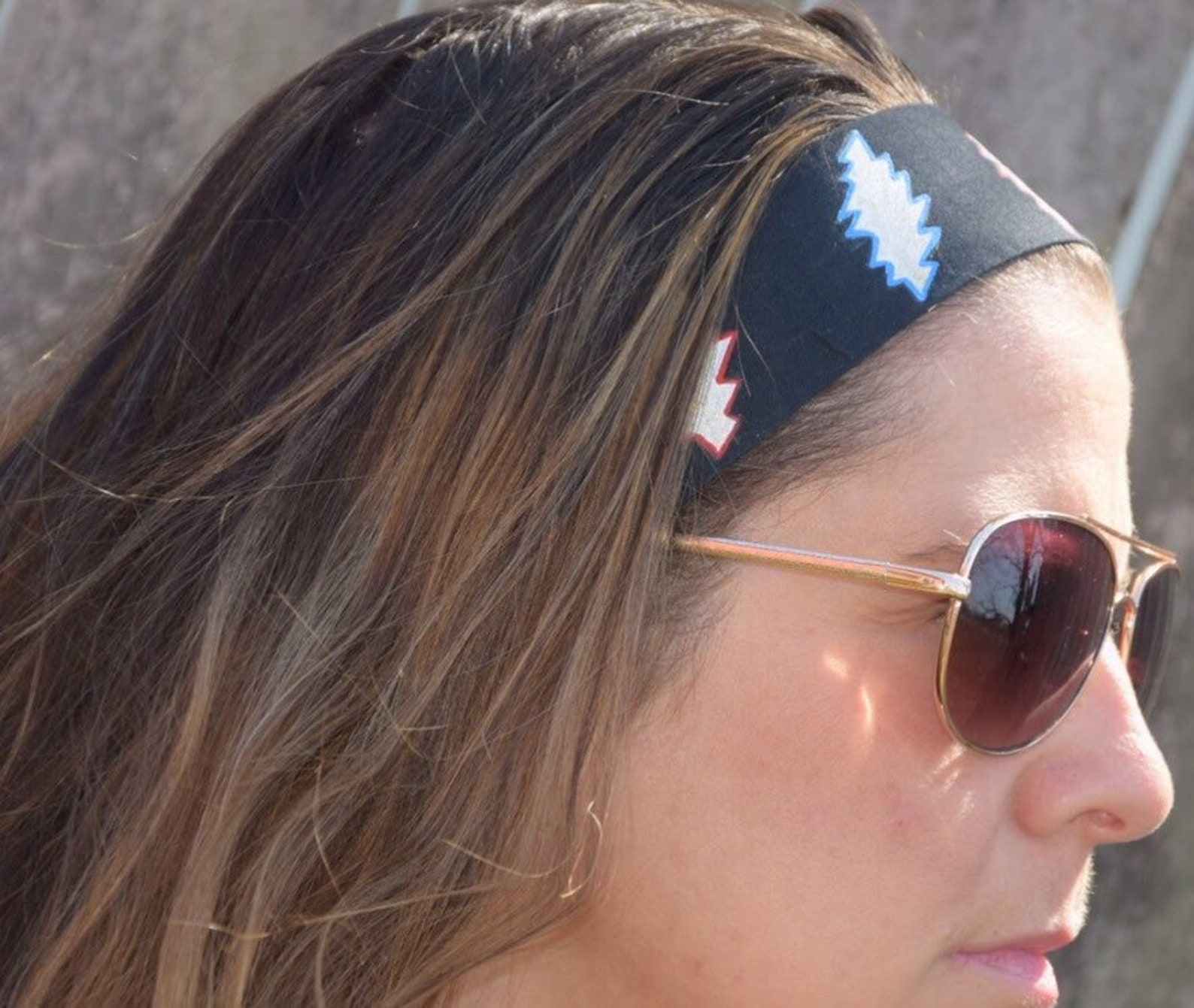 Lightning Bolt Headband Etsy