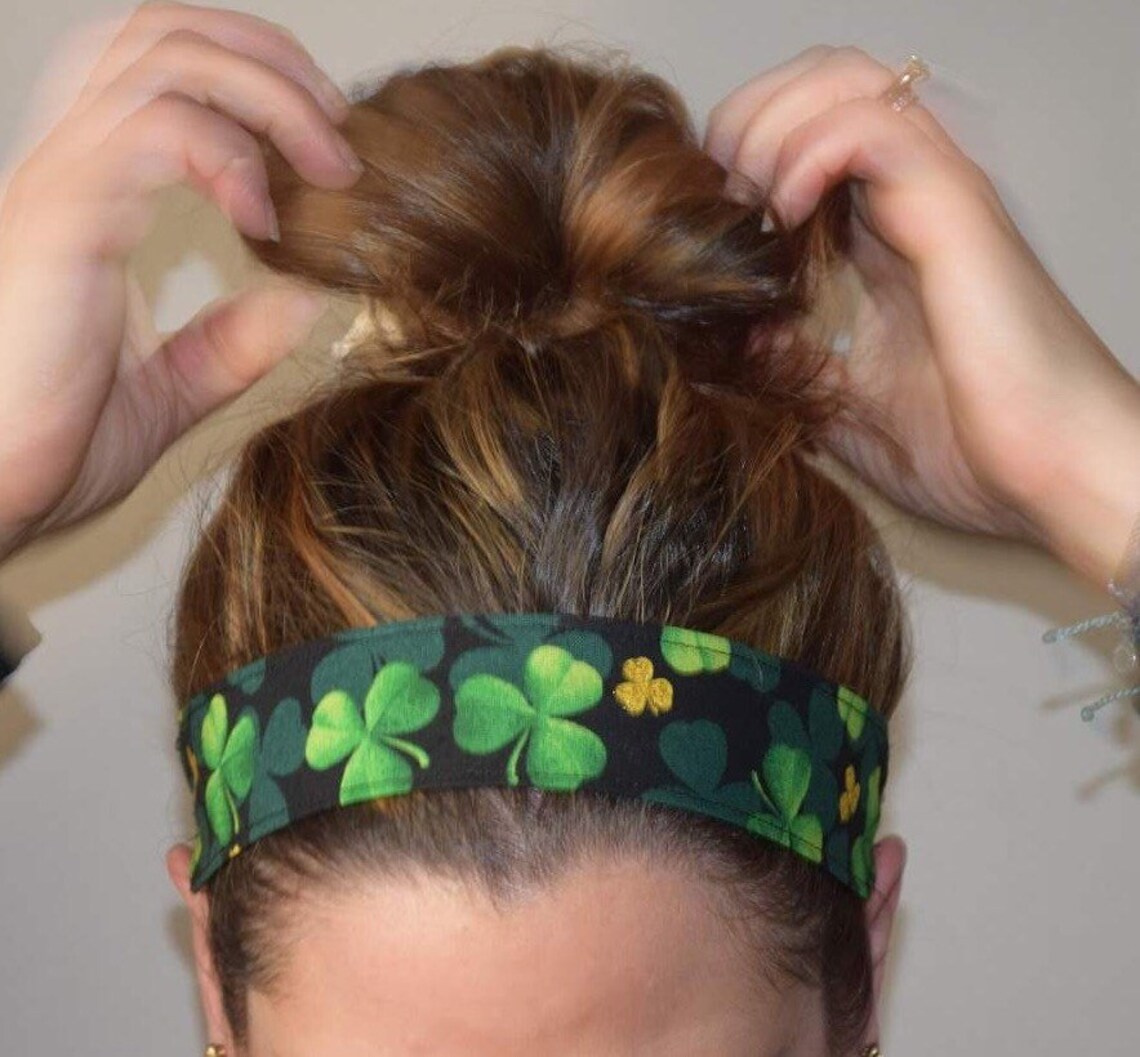 Luck of the Irish Adjustable Headband Etsy UK