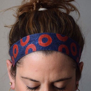 Phish Fishman  Adjustable Sparkly Donut Headband