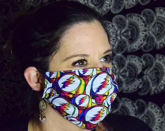 SYF rainbow face mask