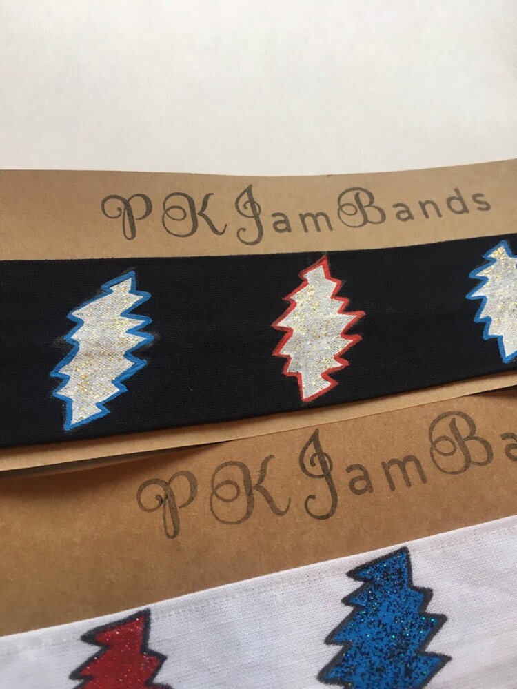 Lightning Bolt Headband Etsy