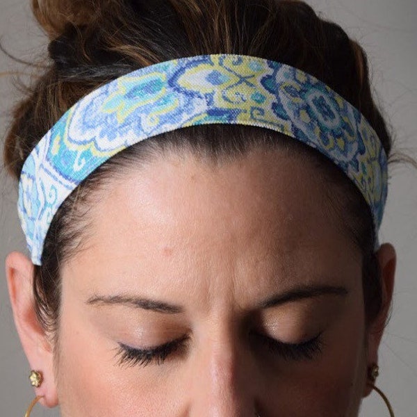 Blue Aztec Headband