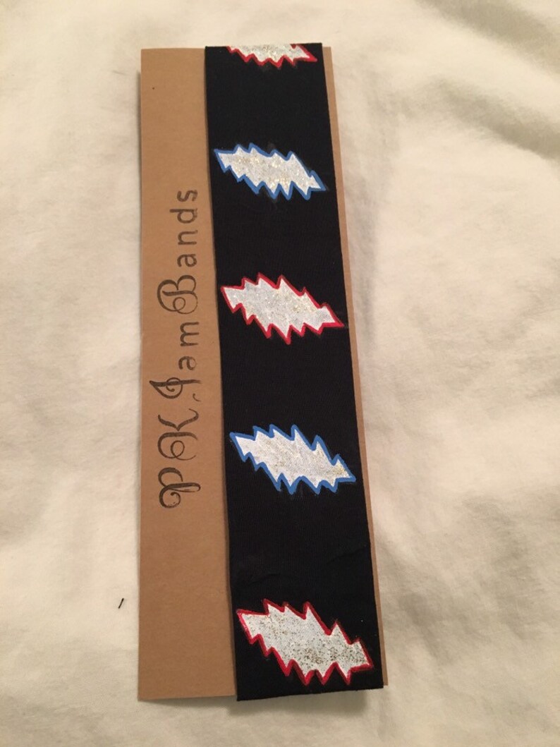 Lightning Bolt Headband Etsy