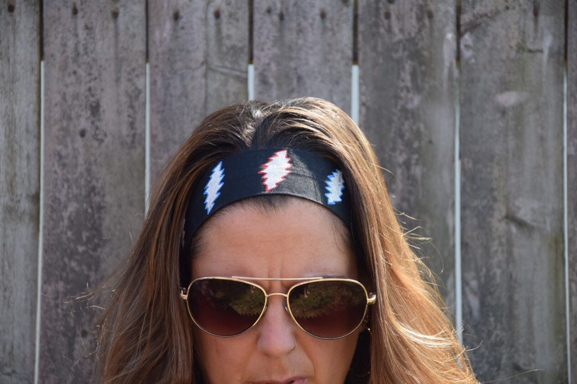 Lightning Bolt Headband Etsy