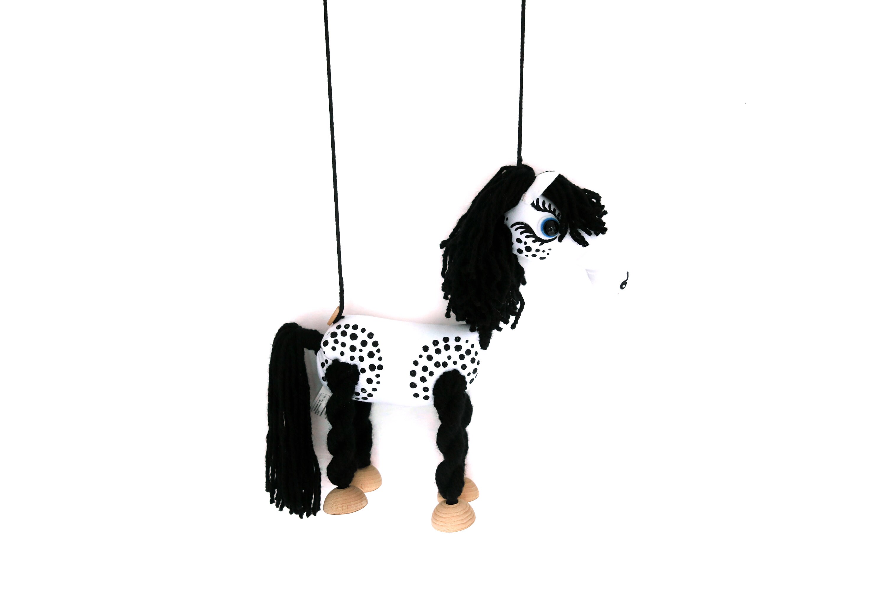 Horse Johnyanimal Soft Toy Felt Puppet Soft Toys Handmade Etsy