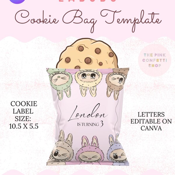 Labubu Mystery Box Template - Etsy