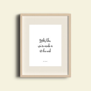 Print Kings Of Leon Use Somebody Lyrics I Know Etsy