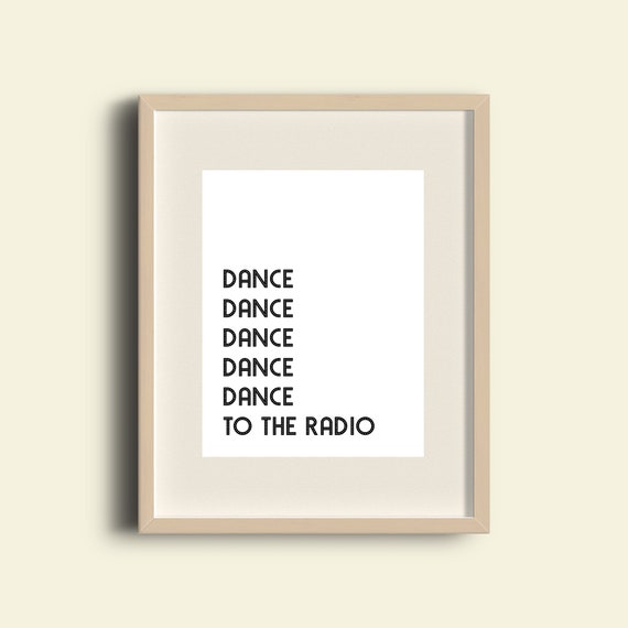 Print Joy Division Transmission Lyrics Dance Etsy