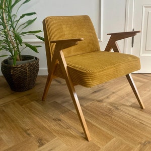 Vintage polish club &quot;Bunny chair&quot; from Mid Century, type 300-177, designed in the 60s by J. Chierowski. PERSONALIZATION