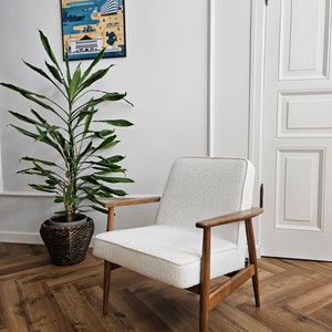 Original polish vintage chair GFM 300-192, designed in 1960s by J. Kędziorek