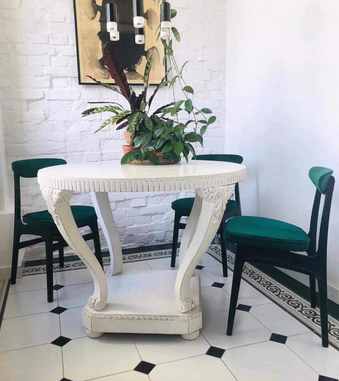 Set of Four Polish Dining Chairs Type 200-190 From Mid