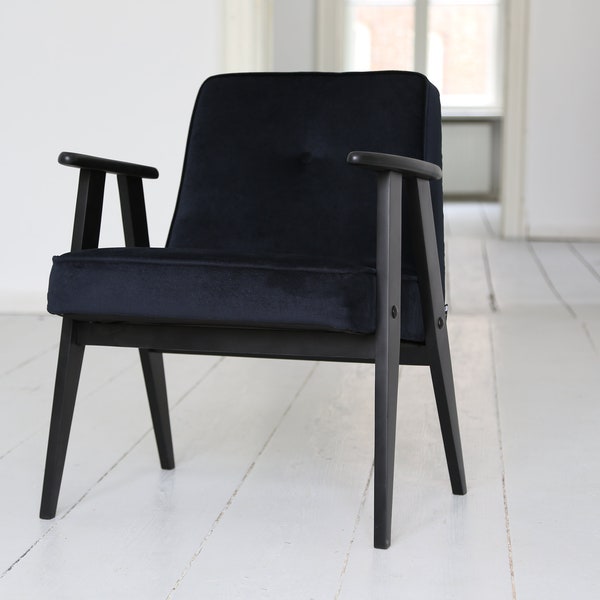 Vintage polish 366 armchair from Mid Century, designed in 1962 by J. Chierowski