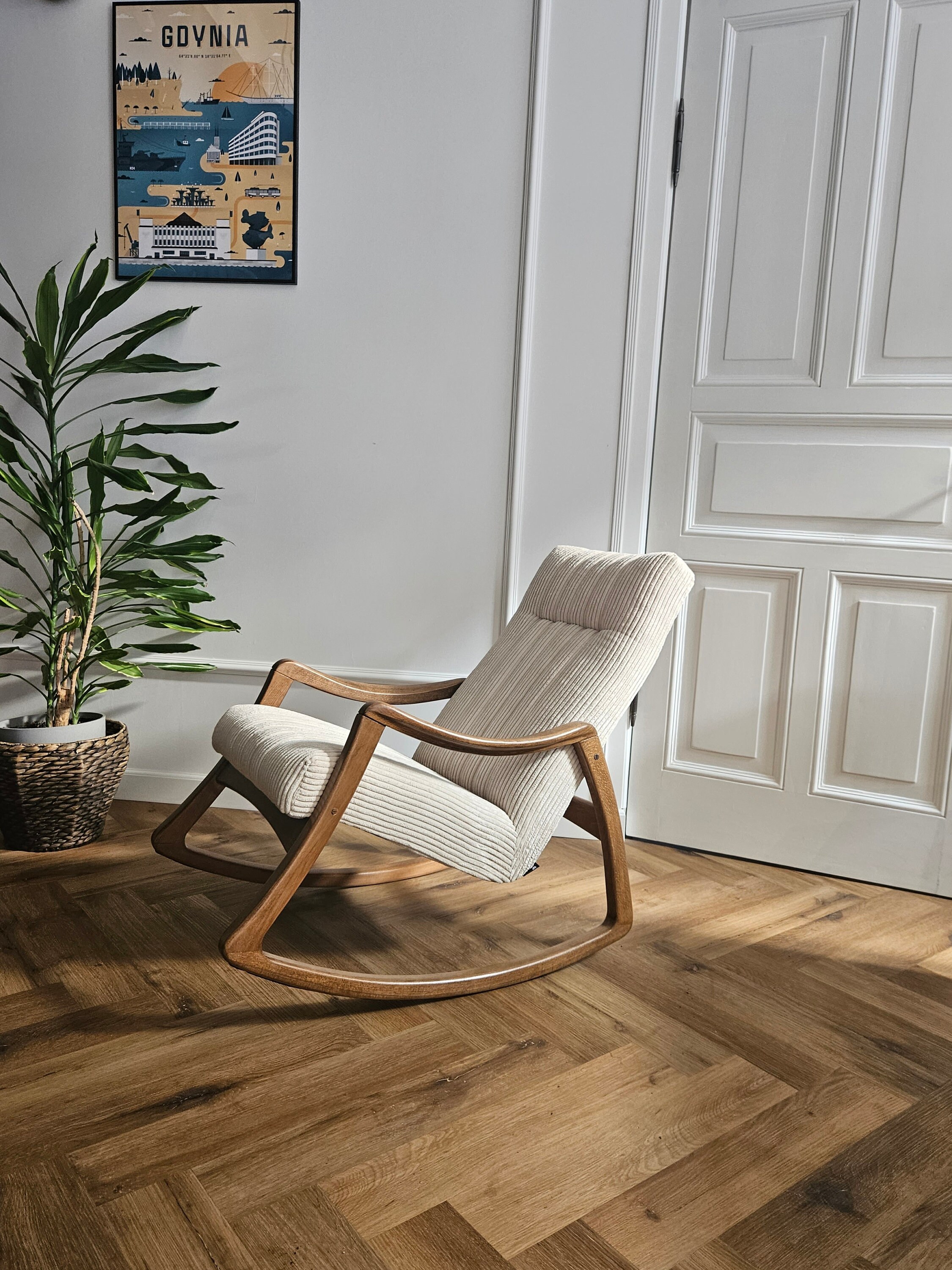 Original Mid-century Rocking Chair From TON, Czechoslovakia, 1960s ...