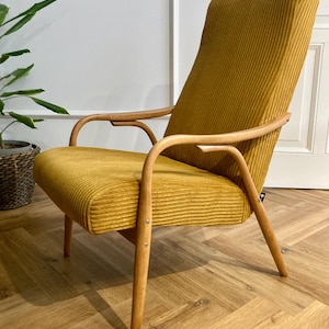 Original Mid-Century Stuhl TON 947 nach kompletter Aufarbeitung. Anpassung möglich!