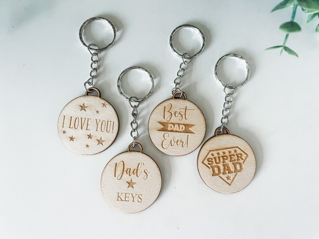 Fathers Day Keyring, Father's Day, Ideas, Gift, Present, Bulk Buy