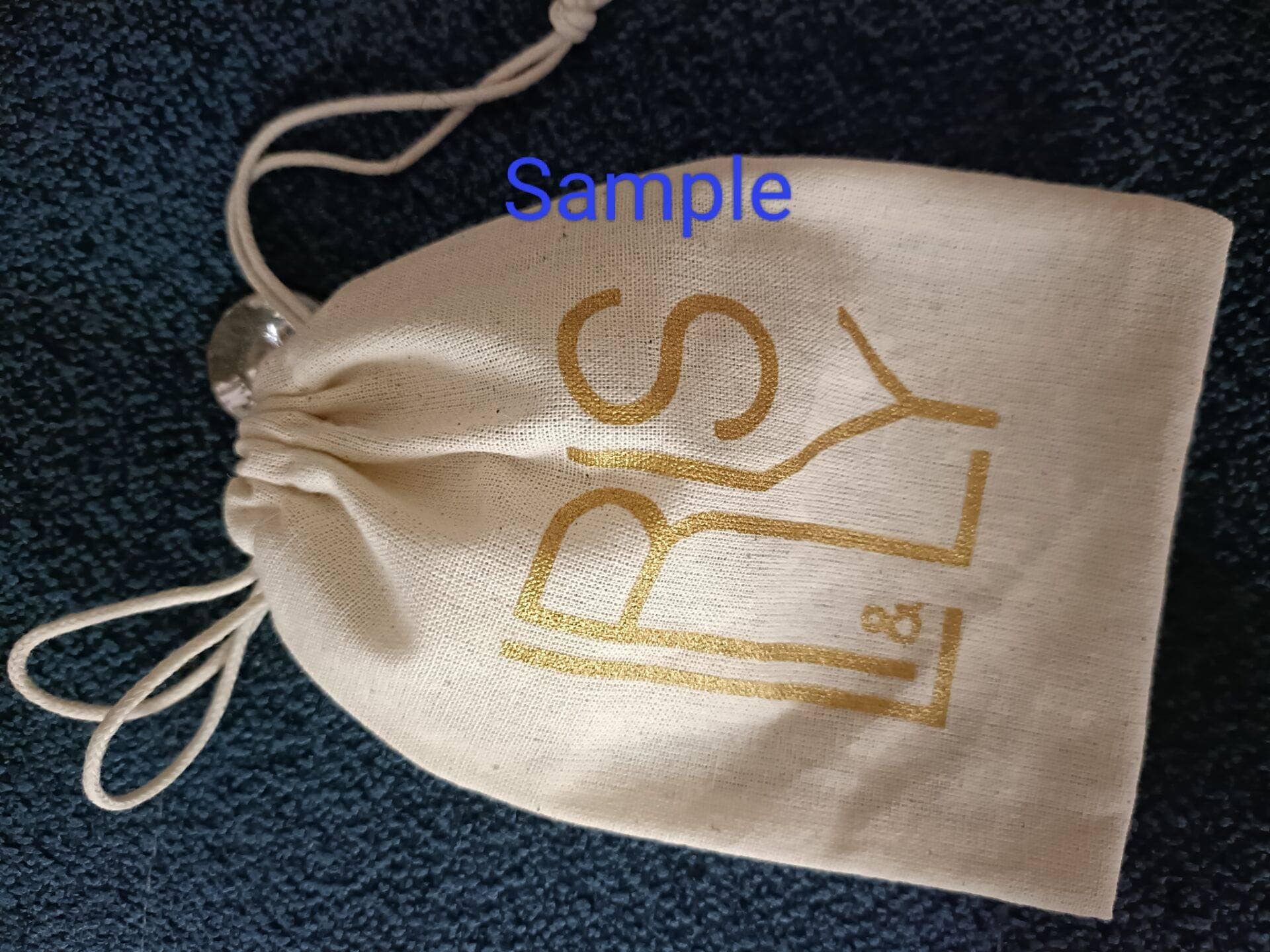 50pcs Little Muslin Bags 10x15cm Custom Double Drawstring Black Ribbon  Cotton Jewelry Pouches Empty Sachet for Mini Gift Party