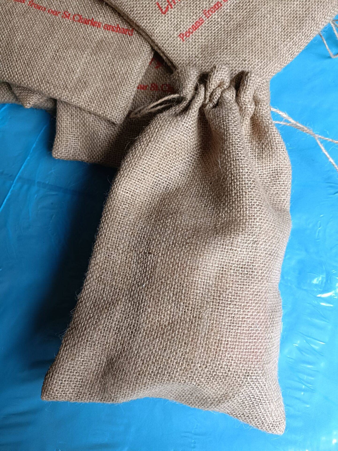 50 Pcs Bulk Burlap Bags Personalizedrustic Burlap Bags for Etsy
