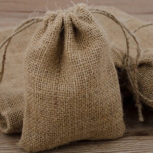 50 Pcs Bulk Burlap Bags Personalizedrustic Burlap Bags for - Etsy